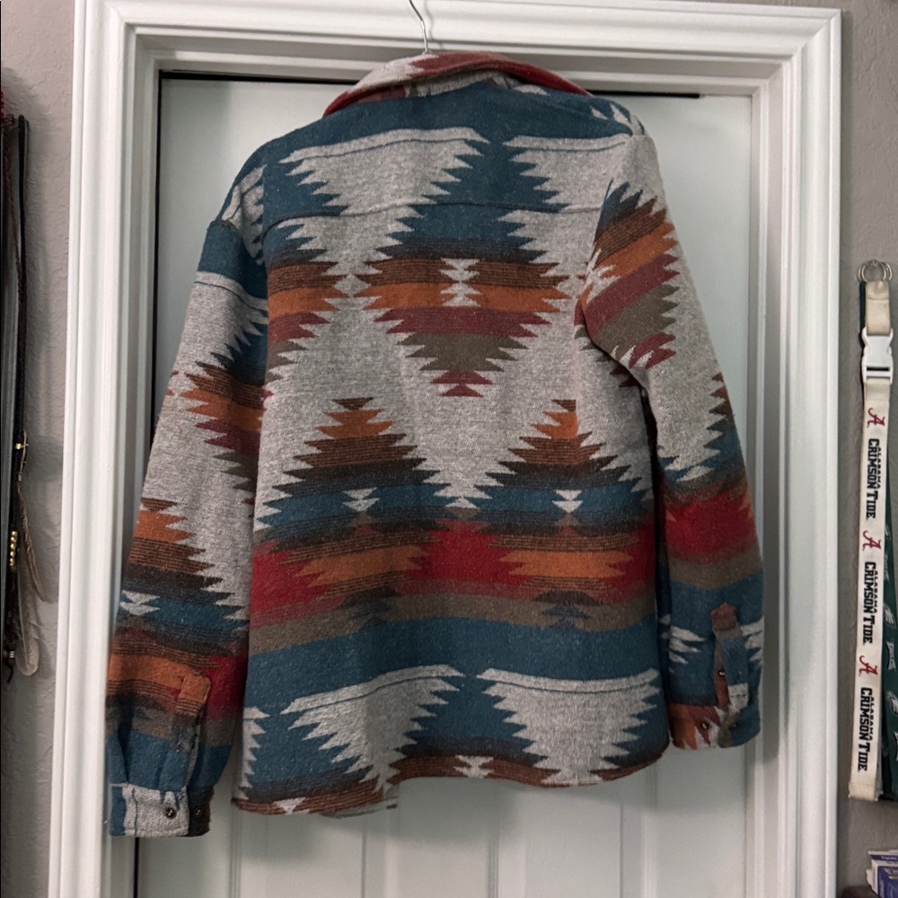 Amazon Aztec shacket - Picture 2 of 2